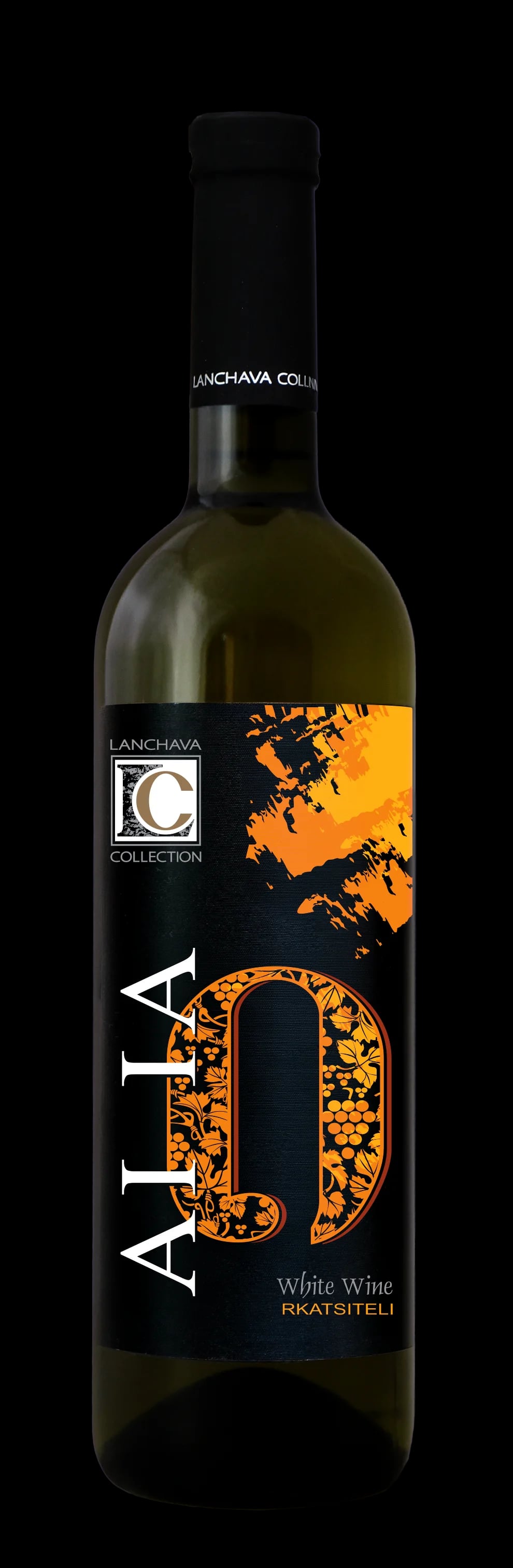 AI IA White Rkatsiteli Georgian wine bottle